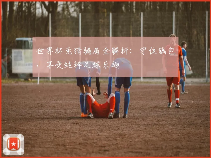 世界杯竞猜骗局全解析：守住钱包，享受纯粹足球乐趣